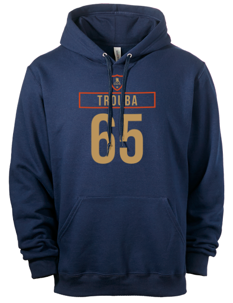 Away Jersey Jacob Trouba Eco Premium Unisex Hooded Sweatshirt | Swagsta
