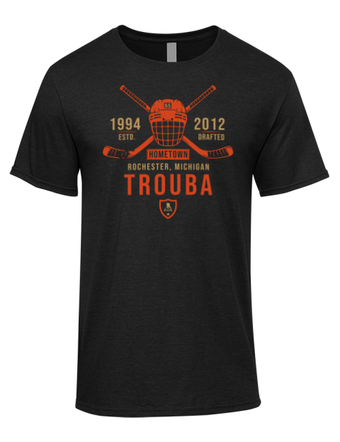 Heritage Jacob Trouba Premium Ring-Spun Cotton Unisex T-Shirt | Swagsta