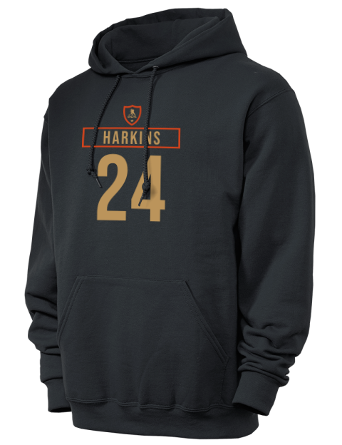 Away Jersey Jansen Harkins Unisex Hooded Sweatshirt | Swagsta