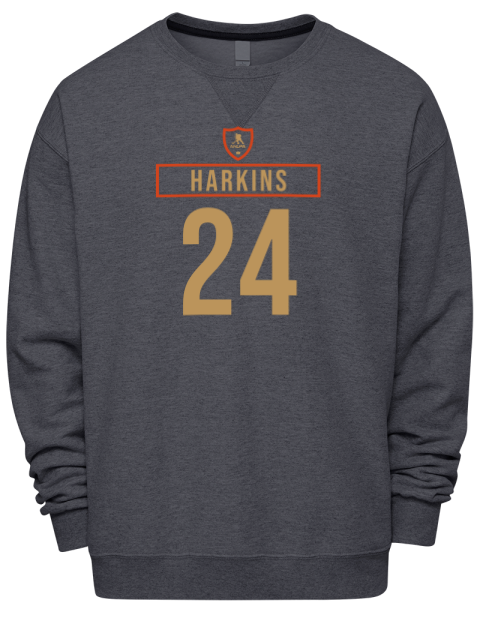 Away Jersey Jansen Harkins Premium Unisex Crewneck Sweatshirt | Swagsta