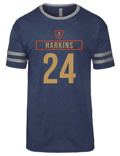 Away Jersey Jansen Harkins Men's Tri-Blend T-Shirt | Swagsta