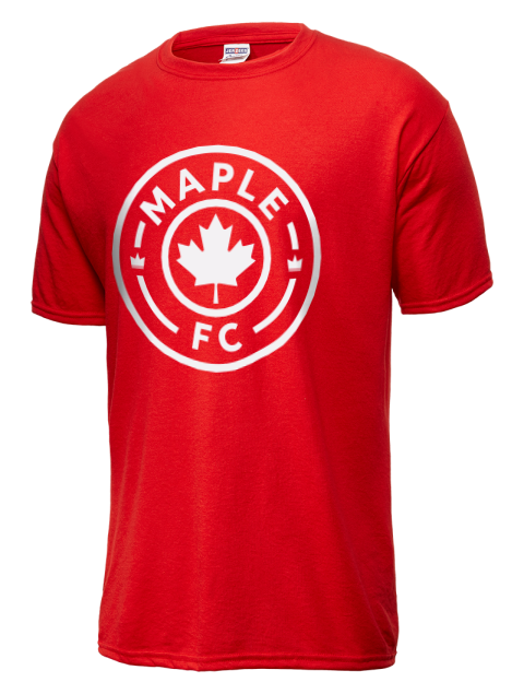Maple Football Club Soccer Dri-Power Unisex T-Shirt | Swagsta
