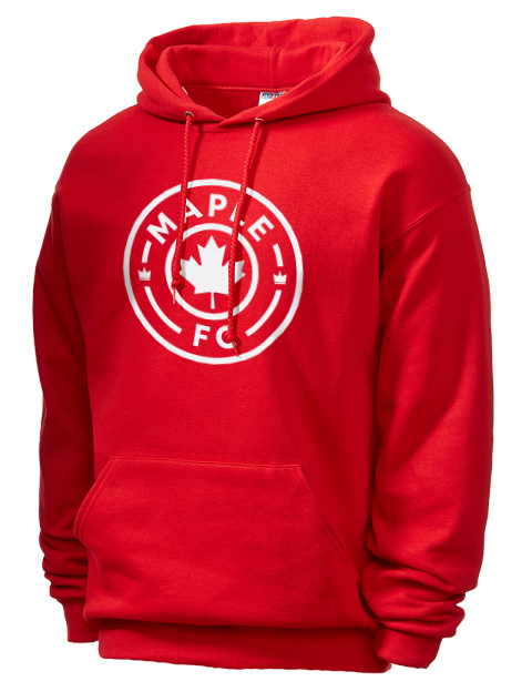 Maple Football Club Soccer Unisex Hooded Sweatshirt | Swagsta