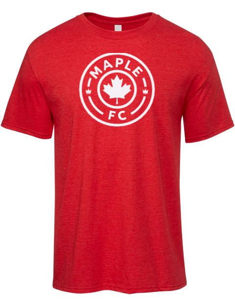 Maple Football Club Soccer Premium Ring-Spun Cotton Unisex T-Shirt | Swagsta
