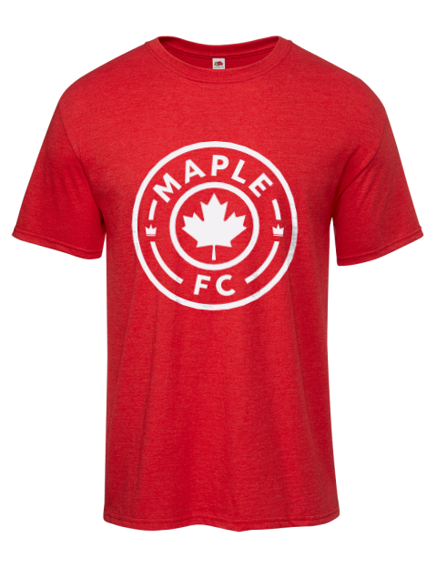Maple Football Club Soccer Iconic Men's T-Shirt | Swagsta