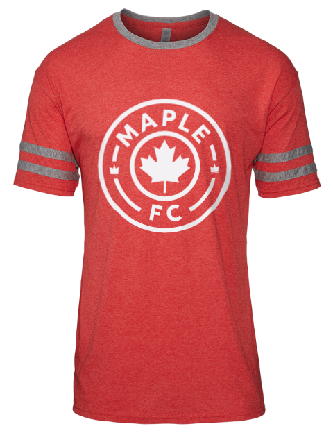 Maple Football Club Soccer Men's Tri-Blend T-Shirt | Swagsta