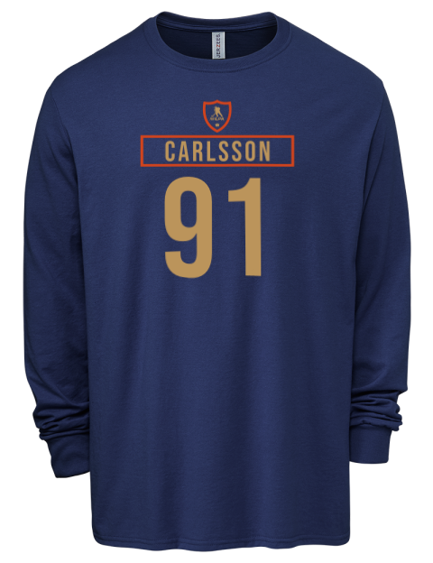 Away Jersey Leo Carlsson Men's Premium Blend Long Sleeve-T-Shirt | Swagsta