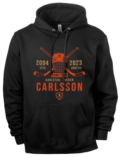 Heritage Leo Carlsson Eco Premium Unisex Hooded Sweatshirt | Swagsta