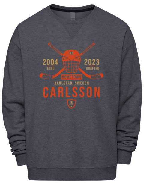 Heritage Leo Carlsson Premium Unisex Crewneck Sweatshirt | Swagsta