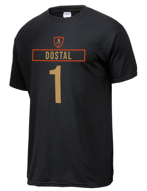 Away Jersey Lukas Dostal Dri-Power Unisex T-Shirt | Swagsta