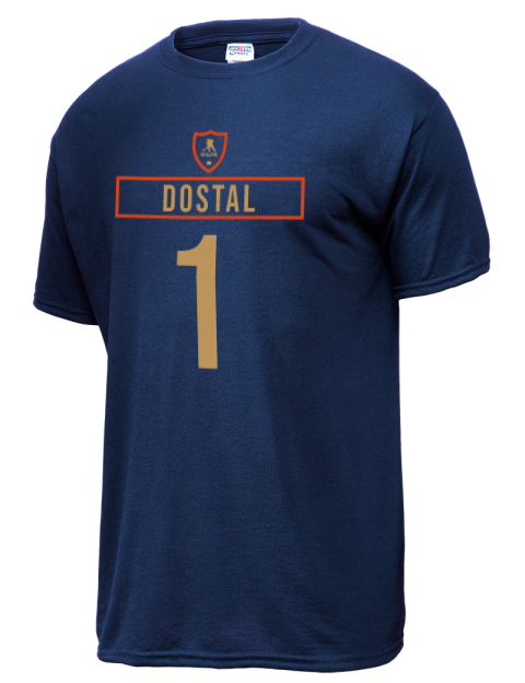 Away Jersey Lukas Dostal Dri-Power Unisex T-Shirt | Swagsta