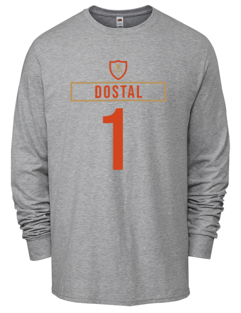 Home Jersey Lukas Dostal Men's Long-Sleeve T-Shirt | Swagsta