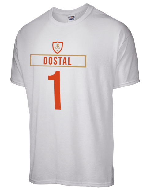 Home Jersey Lukas Dostal Dri-Power Unisex T-Shirt | Swagsta