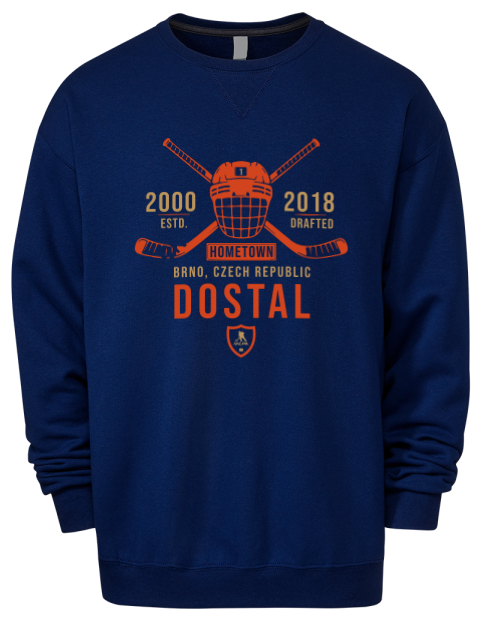 Heritage Lukas Dostal Premium Unisex Crewneck Sweatshirt | Swagsta