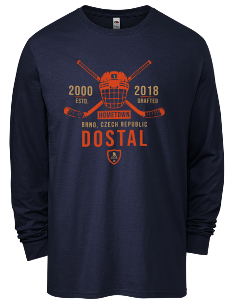 Heritage Lukas Dostal Men's Long-Sleeve T-Shirt | Swagsta