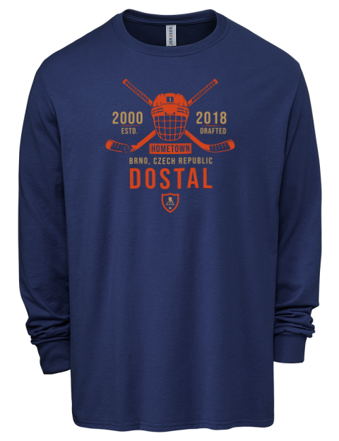 Heritage Lukas Dostal Men's Premium Blend Long Sleeve-T-Shirt | Swagsta