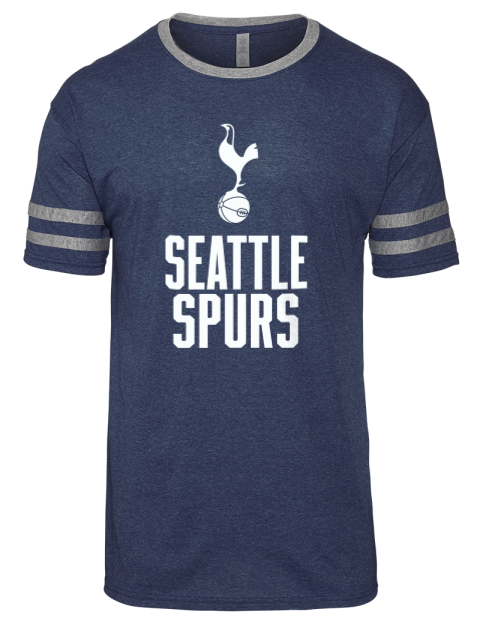 Full Stack Seattle Spurs Men's Tri-Blend T-Shirt | Swagsta