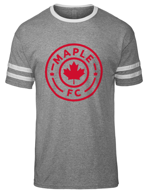 Canada Football Club Soccer Men's Tri-Blend T-Shirt | Swagsta