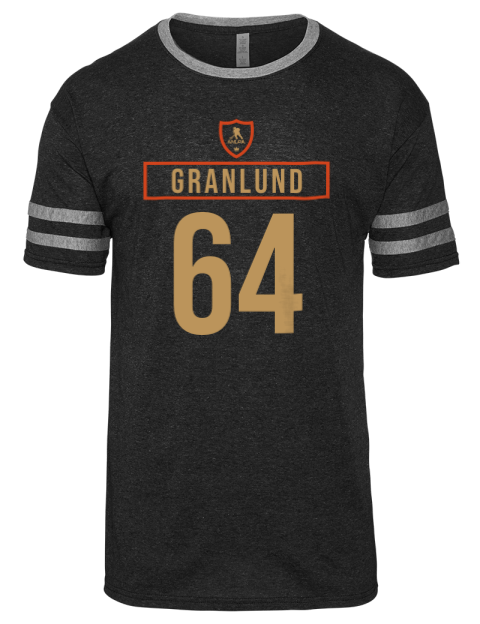 Away Jersey Mikael Granlund Men's Tri-Blend T-Shirt | Swagsta