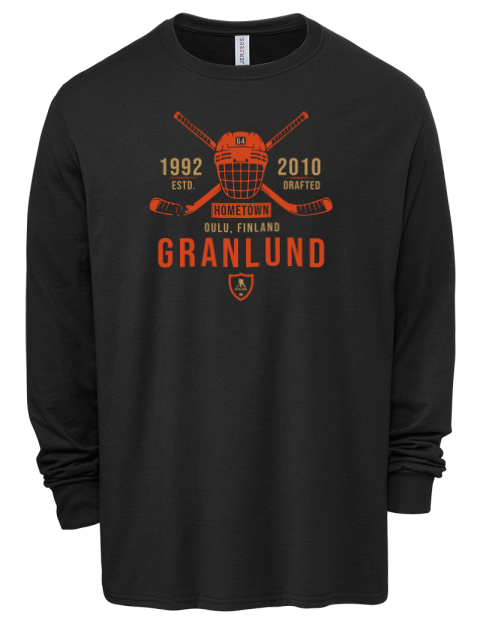 Heritage Mikael Granlund Men's Premium Blend Long Sleeve-T-Shirt | Swagsta