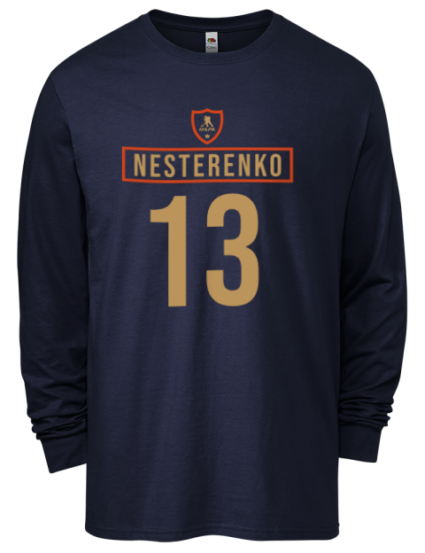 Away Jersey Nikita Nesterenko Men's Long-Sleeve T-Shirt | Swagsta
