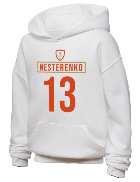 Home Jersey Nikita Nesterenko Youth Hooded Sweatshirt | Swagsta
