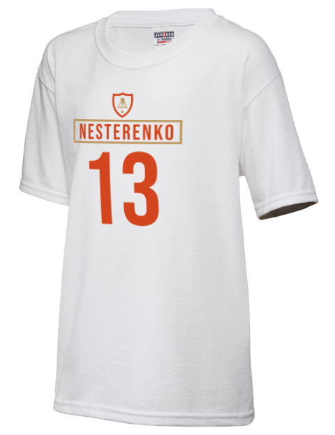 Home Jersey Nikita Nesterenko Youth T-Shirt | Swagsta