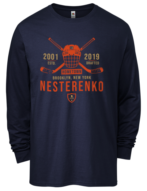 Heritage Nikita Nesterenko Men's Long-Sleeve T-Shirt | Swagsta