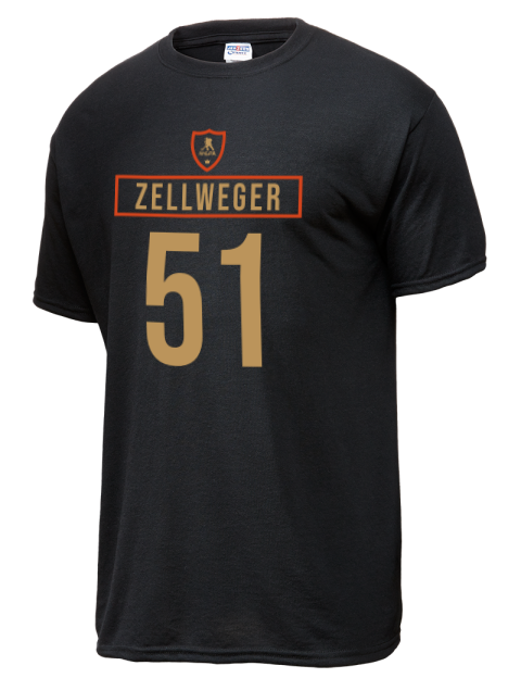 Away Jersey Olen Zellweger Dri-Power Unisex T-Shirt | Swagsta
