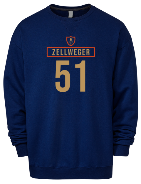 Away Jersey Olen Zellweger Premium Unisex Crewneck Sweatshirt | Swagsta