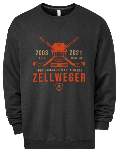 Heritage Olen Zellweger Premium Unisex Crewneck Sweatshirt | Swagsta