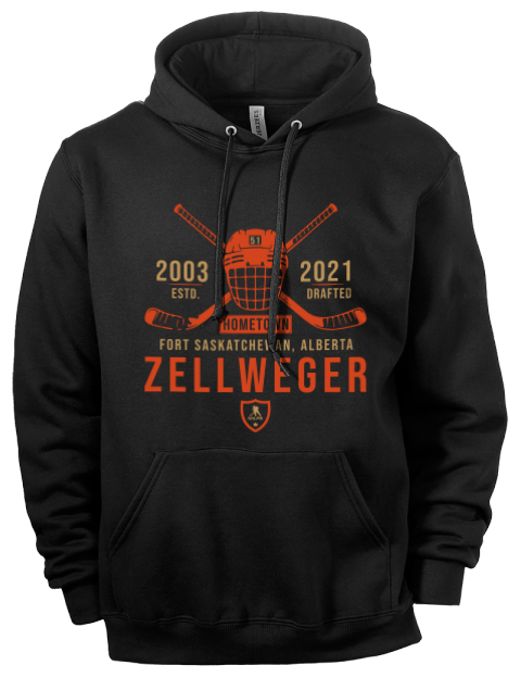 Heritage Olen Zellweger Eco Premium Unisex Hooded Sweatshirt | Swagsta