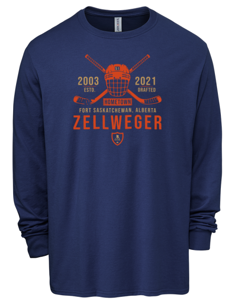 Heritage Olen Zellweger Men's Premium Blend Long Sleeve-T-Shirt | Swagsta