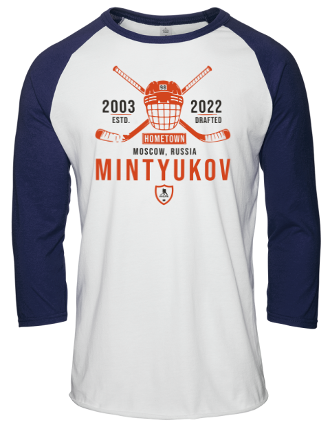 Classic Heritage Pavel Mintyukov Unisex Premium Three-Quarter Raglan T-Shirt | Swagsta