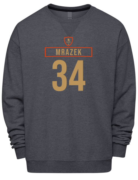 Away Jersey Petr Mrazek Premium Unisex Crewneck Sweatshirt | Swagsta