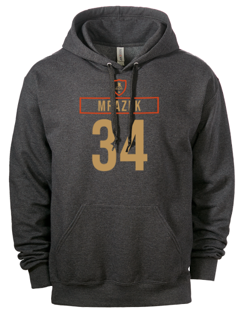 Away Jersey Petr Mrazek Eco Premium Unisex Hooded Sweatshirt | Swagsta
