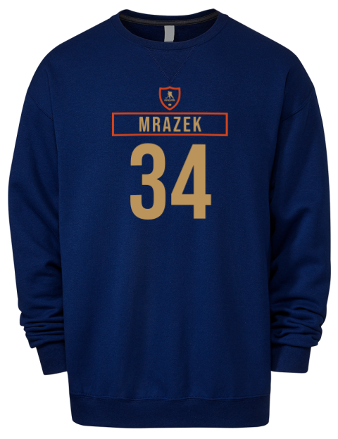 Away Jersey Petr Mrazek Premium Unisex Crewneck Sweatshirt | Swagsta