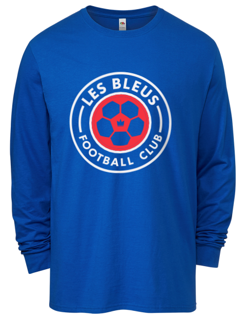 Les Bleus Soccer Men's Long-Sleeve T-Shirt | Swagsta
