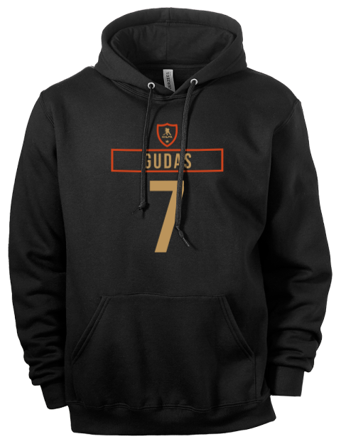 Away Jersey Radko Gudas Eco Premium Unisex Hooded Sweatshirt | Swagsta