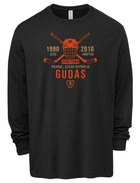 Heritage Radko Gudas Men's Premium Blend Long Sleeve-T-Shirt | Swagsta