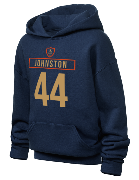 Away Jersey Ross Johnston Youth Hooded Sweatshirt | Swagsta