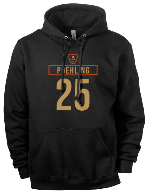 Away Jersey Ryan Poehling Eco Premium Unisex Hooded Sweatshirt | Swagsta
