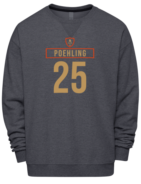 Away Jersey Ryan Poehling Premium Unisex Crewneck Sweatshirt | Swagsta