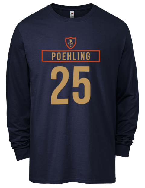 Away Jersey Ryan Poehling Men's Long-Sleeve T-Shirt | Swagsta