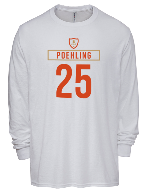 Home Jersey Ryan Poehling Men's Premium Blend Long Sleeve-T-Shirt | Swagsta