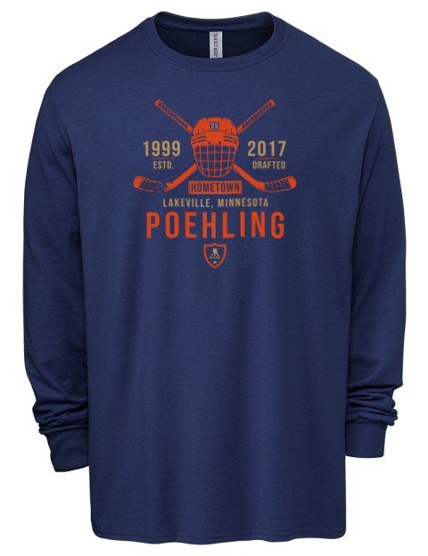 Heritage Ryan Poehling Men's Premium Blend Long Sleeve-T-Shirt | Swagsta