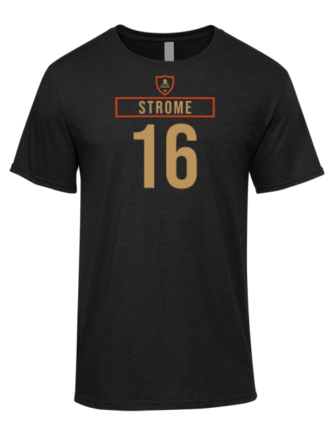 Away Jersey Ryan Strome Premium Ring-Spun Cotton Unisex T-Shirt | Swagsta