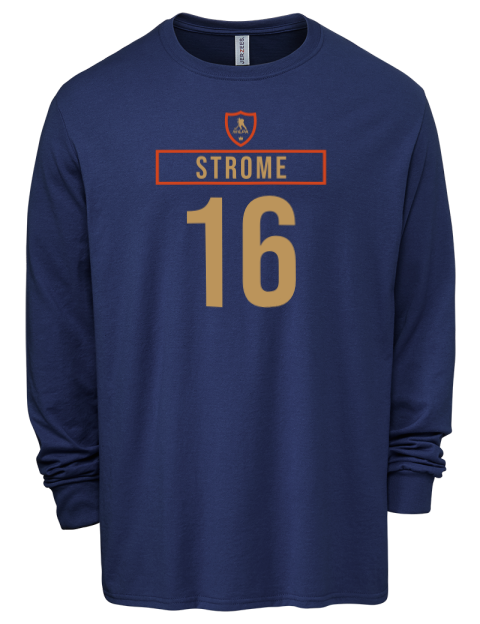 Away Jersey Ryan Strome Men's Premium Blend Long Sleeve-T-Shirt | Swagsta