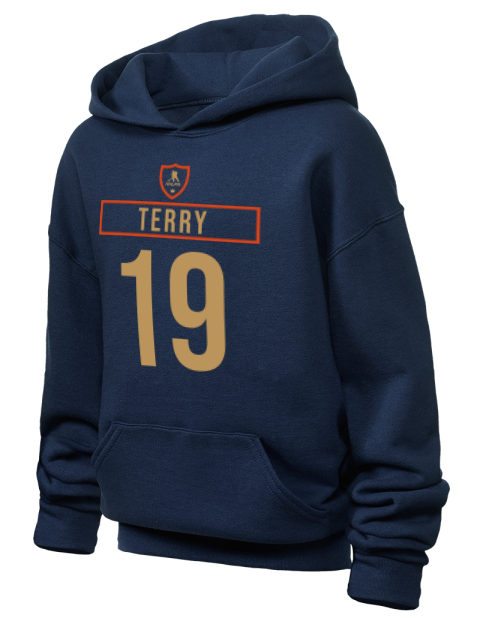 Away Jersey Troy Terry Youth Hooded Sweatshirt | Swagsta