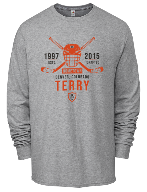 Classic Heritage Troy Terry Men's Long-Sleeve T-Shirt | Swagsta